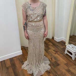 BHLDN Outer Sunset Gown - Size 4